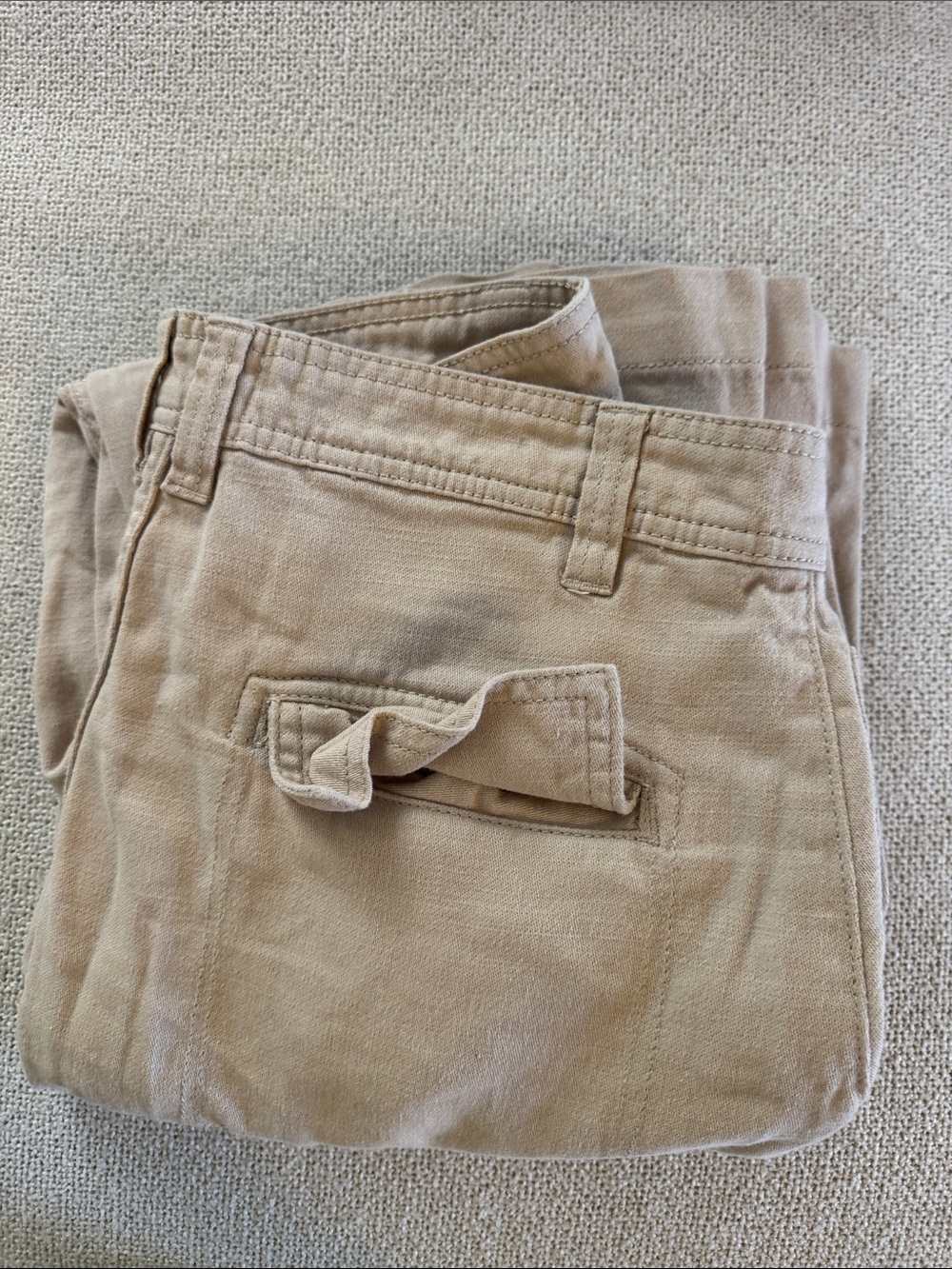 Cotton on - woman’s Beige Cargo Pants - Classic Utility Style size 6 - Picture 5 of 5